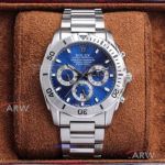 Perfect Replica Rolex Cosmograph Daytona Blue Dial Stainless Steel 42mm 9100 Automatic Watch